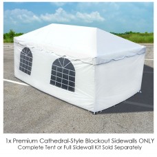 Party Tents Direct Event Tent Single Cathedral Side Wall ONLY (8' x 30')   